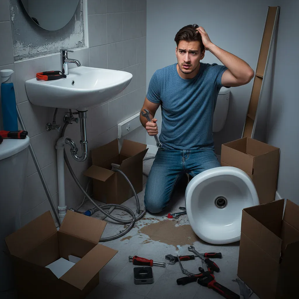 DIY-sink-installation-can-be-tempting