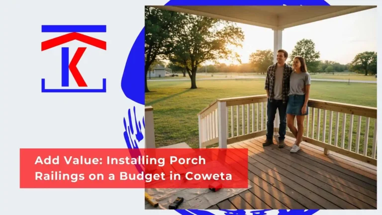Add Value Installing Porch Railings on a Budget in Coweta