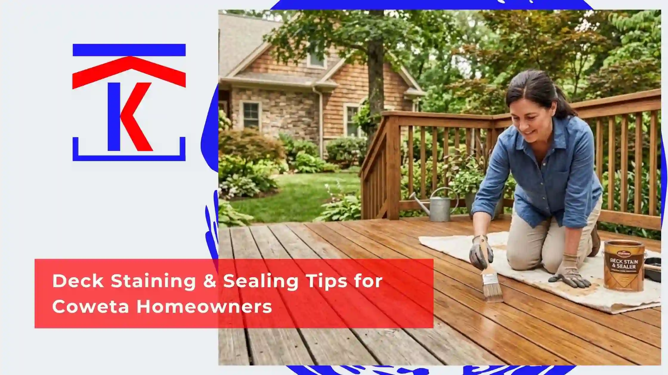 Deck Staining & Sealing Tips for Coweta Homeowners