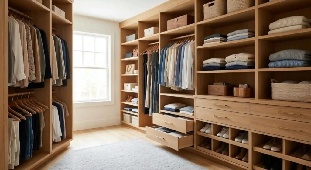 custom closet shelves