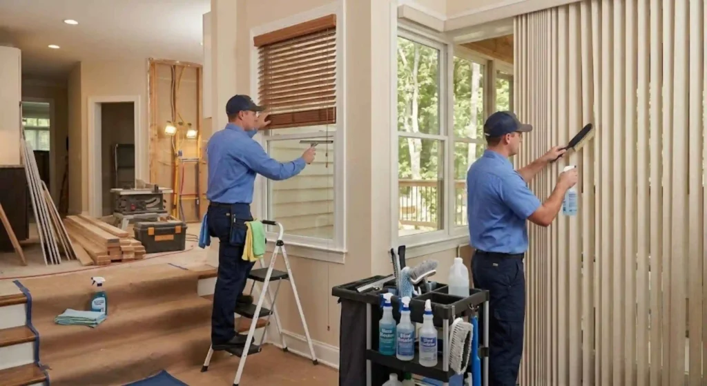 Crystal-clear windows after professional cleaning
