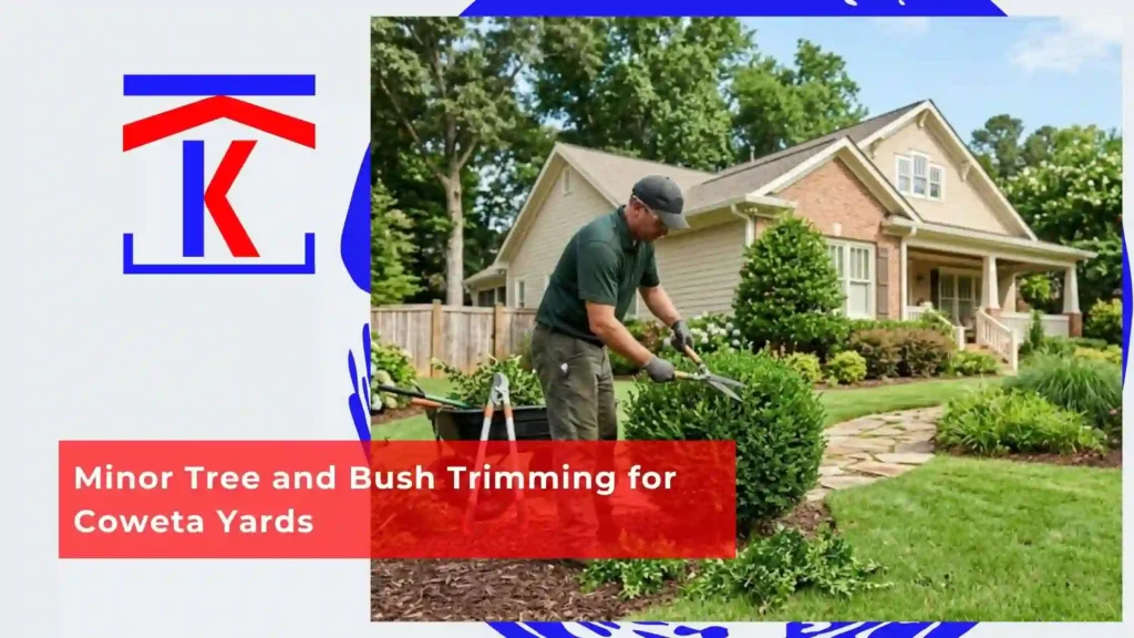 Minor Tree and Bush Trimming for Coweta Yards