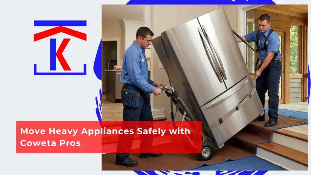 Move Heavy Appliances Safely with Coweta Pros